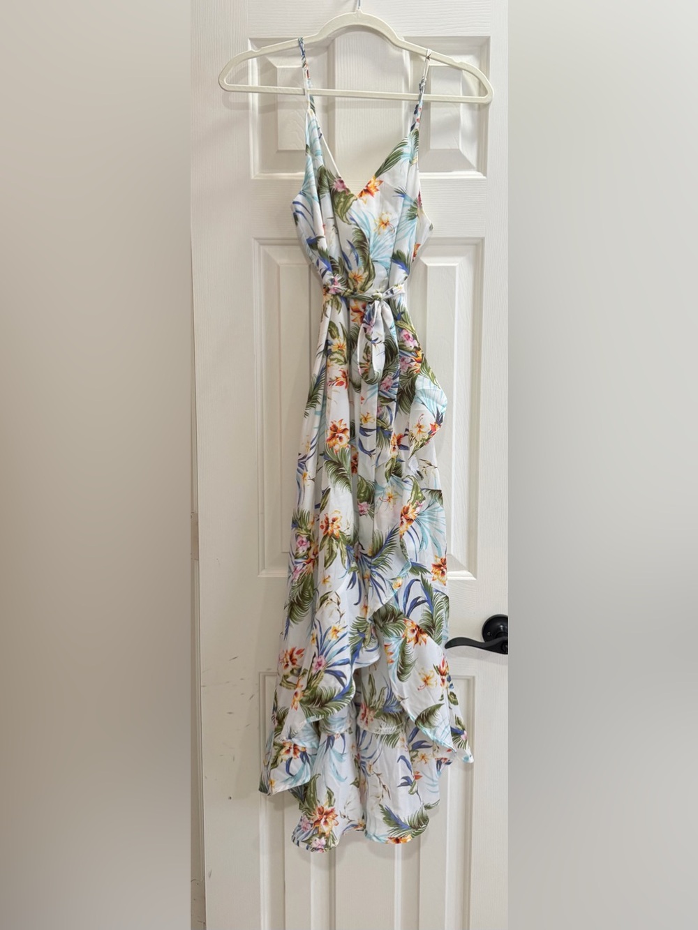 Tropical Hi Lo Maxi dress
